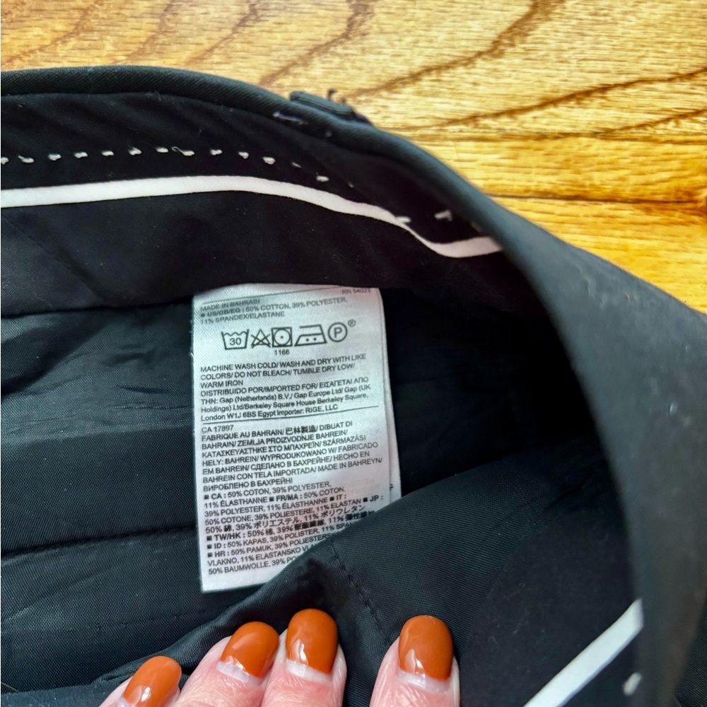 Banana Republic Black Dress Pants Size 2 - Picture 3 of 9